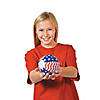 Mini Inflatable 5" Stars & Stripes Beach Balls - 12 Pc. Image 1