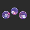 Mini Light-Up Glitter Bouncy Balls - 12 Pc. Image 1