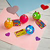 Mini Monster Stress Ball Valentine Exchanges with Card for 12 Image 1