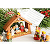 Mini Nativity Scene Resin Christmas Tabletop Decoration - 9 Pc. Image 1