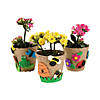 Mini Papier-M&#226;ch&#233; Garden Pot Craft Kit - Makes 12 Image 1