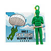 Mini Paratrooper Valentine Exchanges with Card for 24 Image 1