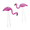 Mini Pink Flamingo Yard Ornaments Image 1