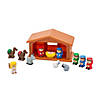 Mini Plastic Nativity Stable Toy Playset - 13 Pc. Image 1