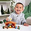 Mini Plastic Nativity Stable Toy Playset - 13 Pc. Image 1