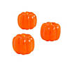Mini Pumpkin-Shaped Bouncy Balls - 12 Pc. Image 1