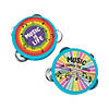 Mini Rainbow Tambourines - 12 Pc. Image 1