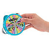 Mini Rainbow Tambourines - 12 Pc. Image 1