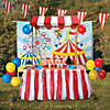 Mini Red &amp; White Striped Popcorn Boxes - 24 Pc. Image 2