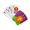 Mini Religious Pumpkin Playing Cards - 24 Pc. Image 1