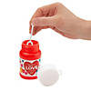 Mini Religious Valentine Bubble Bottles - 24 Pc. Image 1