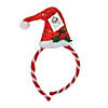 Mini Santa Hat Headbands - 6 Pc. Image 3