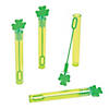 Mini Shamrock Bubble Tubes - 24 Pc. Image 1
