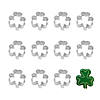 Mini Shamrock Cookie Cutters Image 1