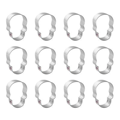 Mini Skull 1.75 inch Cookie Cutters Image 1
