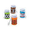 Mini Sports Bubble Bottles - 24 Pc. Image 1
