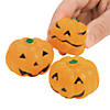 Mini Squeeze Jack-O&amp;#8217;-Lantern Stress Toys - 24 Pc. Image 1