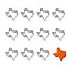 Mini Texas Cookie Cutters Image 1