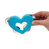 Mini Valentine Heart Tambourines - 12 Pc. Image 1