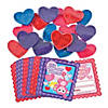 Mini Valentine Maze Puzzle Fun Favors with Cards for 18 Image 2