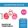 Mini Valentine Rubber Ducks - 24 Pc. Image 2