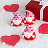 Mini Valentine&#8217;s Day Red Stuffed Gnomes - 12 Pc. Image 1