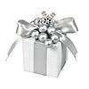 Mini White Favor Boxes - 24 Pc. Image 1
