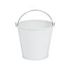 Mini White Favor Pails - 12 Pc. Image 1
