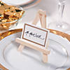 Mini Wooden Easel Place Card Holders - 12 Pc. Image 1