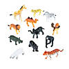 Mini Zoo Animal Action Figures - 24 Pc. Image 1