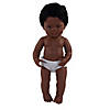 Miniland Educational Anatomically Correct 15" Baby Doll, African-American Boy Image 1