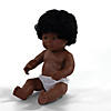 Miniland Educational Anatomically Correct 15" Baby Doll, African-American Girl Image 1