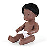 Miniland Educational Anatomically Correct 15" Baby Doll, Down Syndrome African-American Boy Image 2