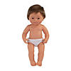 Miniland Educational Anatomically Correct 15" Baby Doll, Down Syndrome Boy Image 1