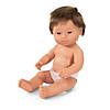Miniland Educational Anatomically Correct 15" Baby Doll, Down Syndrome Boy Image 1