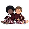 Miniland Educational Anatomically Correct 15" Baby Doll, Down Syndrome Boy Image 3