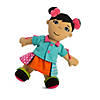 Miniland Educational Multicultural Fastening Dolls, Asian Girl Image 1