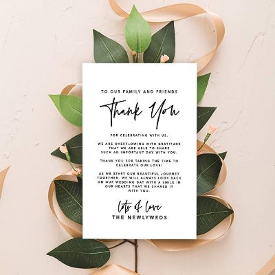 Minimal Line TY Card 4x6IN 56PC Image 3