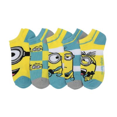 Minions Adult Ankle Socks 5-Pack Image 1