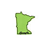 Minnesota State 3.25" Cookie Cutters Image 3