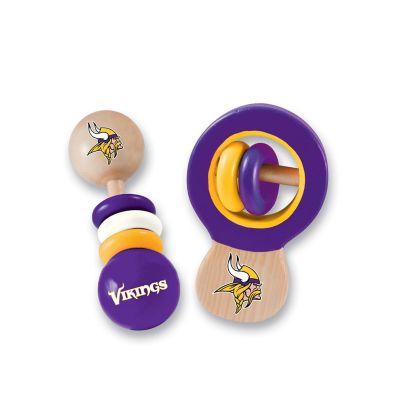 Minnesota Vikings - Baby Rattles 2-Pack Image 1