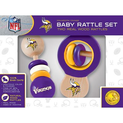 Minnesota Vikings - Baby Rattles 2-Pack Image 2