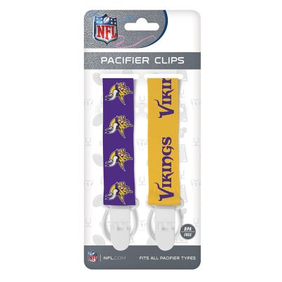 Minnesota Vikings - Pacifier Clip 2-Pack Image 2