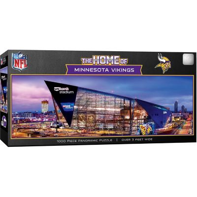 Minnesota Vikings - Stadium View 1000 Piece Panoramic Jigsaw Puzzle Image 1