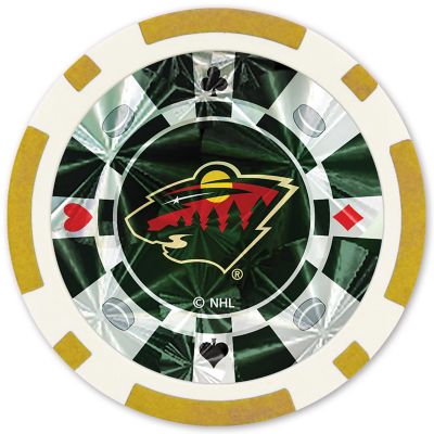 Minnesota Wild 20 Piece Poker Chips Image 2