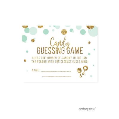 Mint+GoldGlt Baby Games Candy 30pk Image 1