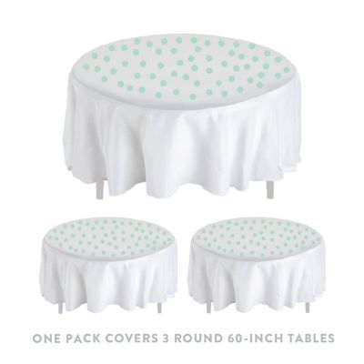 Mint Green Confetti 180-Pack Image 3