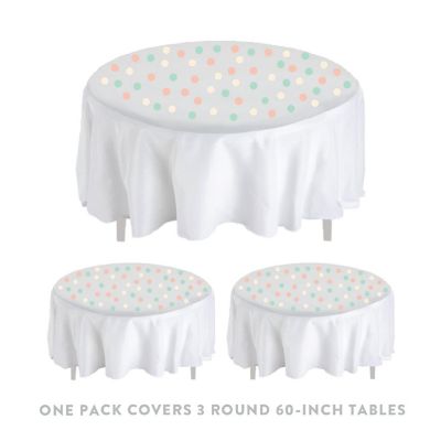 Mint Peach 1st Birthday Confetti 180-Pack Image 3