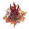 MiPropered Fall Foliage Bush (Set Of 2) 17"H Polyester Image 1