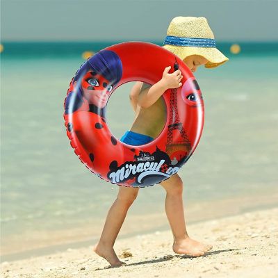 Miraculous Ladybug  TIki Pool Float Inflatable Tube Raft 30" Mighty Mojo Image 3